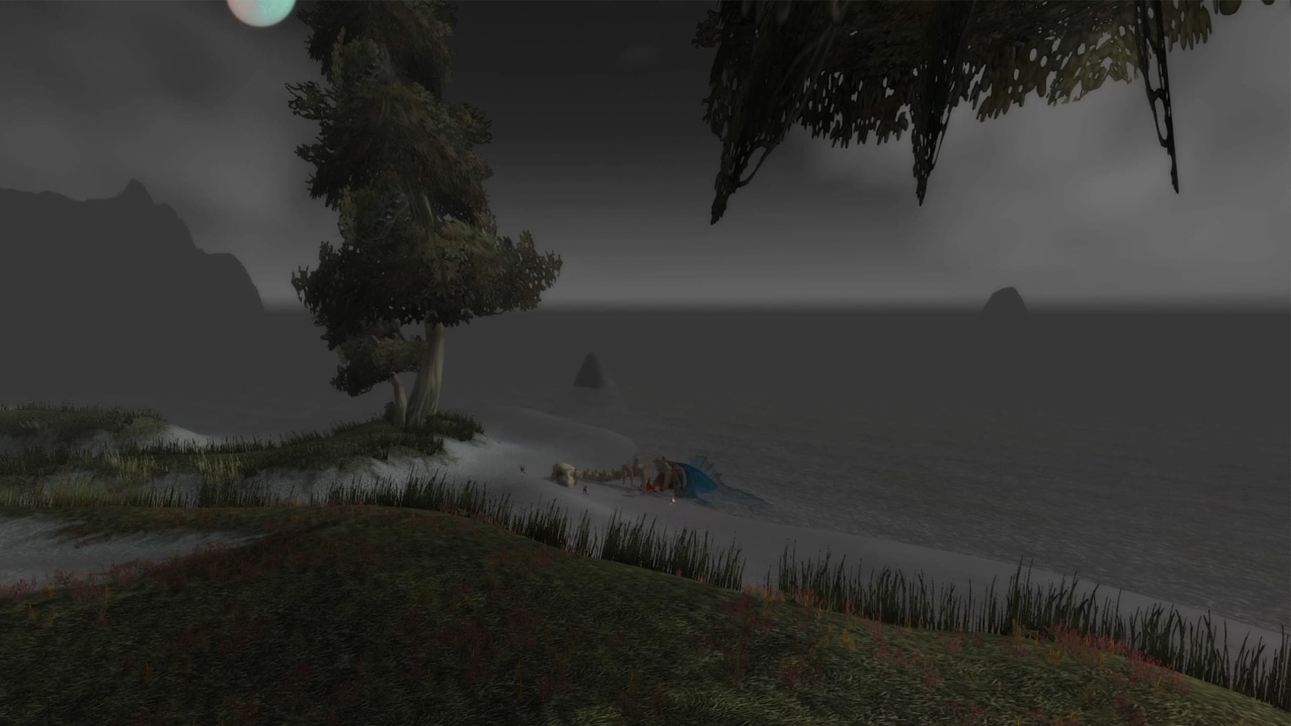 Grey surf along the Darkshore coast